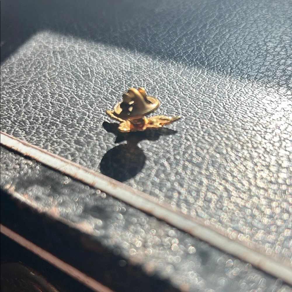 Gold Eagle Lapel Pin